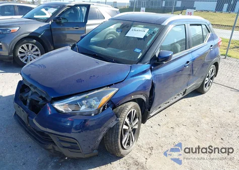 2020 Nissan Kicks Sv Xtronic Cvt from USA, damaged, VIN 3N1CP5CV4LL484908